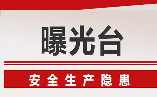 安全生產(chǎn)違法行為典型案例警示